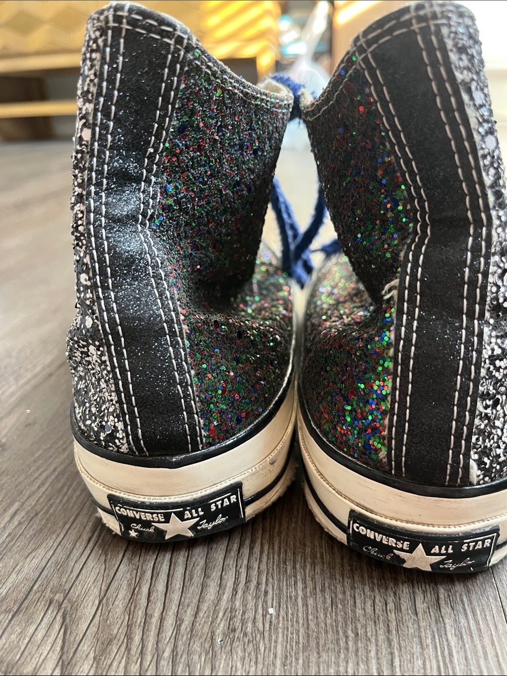 CONVERSE WANDERSON Unisex High-Top Glitter Multicolor - Picture 4 of 6